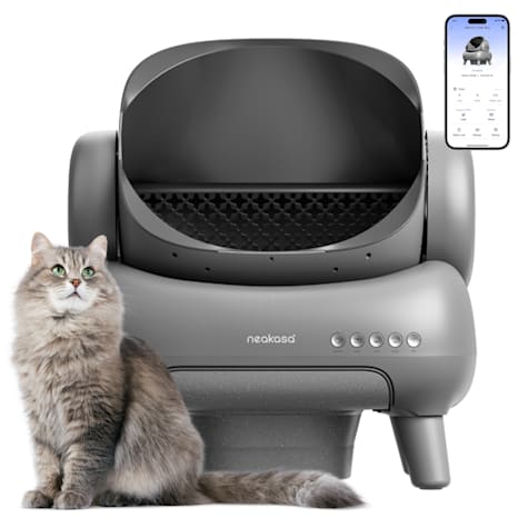 Neakasa M1 Smart App-Controlled Open-Top Self-Cleaning Litter Box for Cats