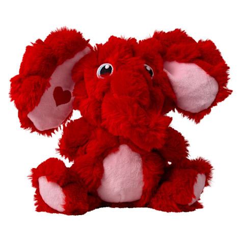 KONG Valentines Scrumplez Elephant Dog Toy