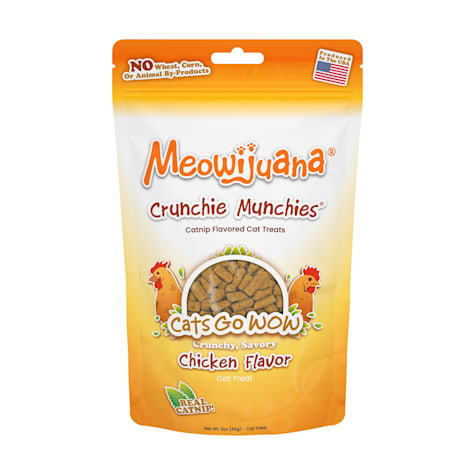 Meowijuana Chicken Crunchie Munchie Catnip Treats