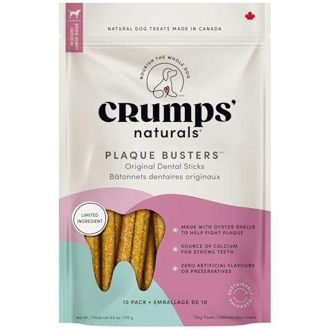 Crumps' Naturals Plaque Busters Original Dog Sticks