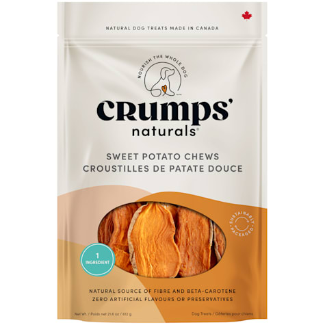 Crumps' Naturals Sweet Potato Chews Dog Treats