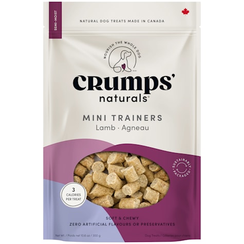 Crumps' Naturals Mini Trainers Lamb Semi-Moist Dog Treats