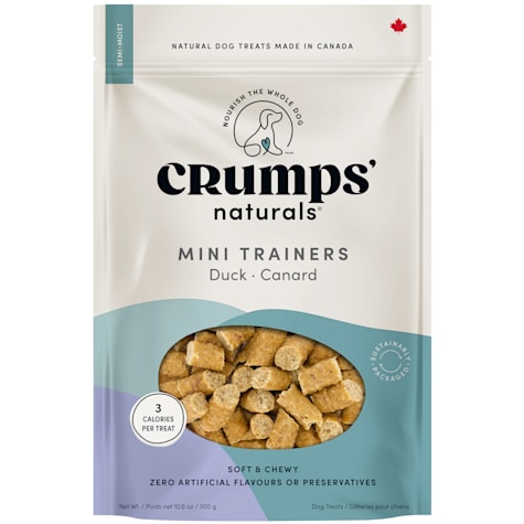 Crumps' Naturals Mini Trainers Duck Semi-Moist Dog Treats