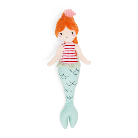 Started As A Bottle Plush Mermaid Dog Toy