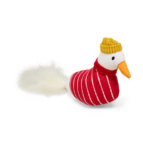 Started As A Bottle Seagull Kicker Cat Toy