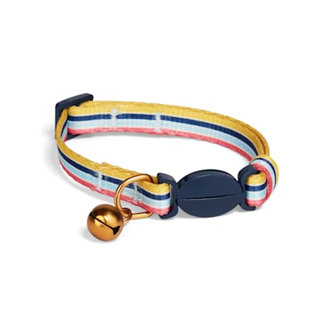 Started As A Bottle Striped Cat Collar