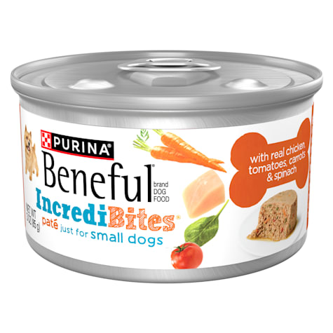 Purina Beneful IncrediBites Pate With Real Chicken Recipe Small Breed Wet Dog Food