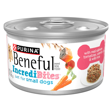 Purina Beneful IncrediBites with Real Salmon Gravy Small Breed Wet Dog Food