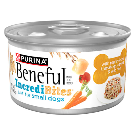 Purina Beneful Small Breed High Protein Wet Dog Food with Gravy, Incredibites with Real Chicken