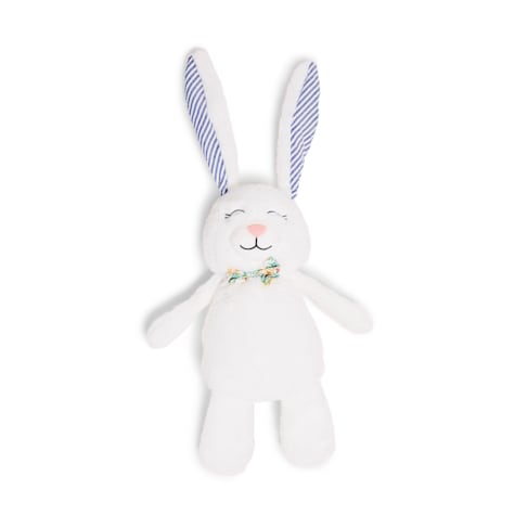 YOULY Bunny Flattie Dog Toy