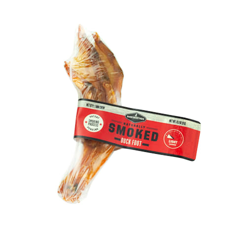 Barkworthies Smoked Duck Feet Dog Chew
