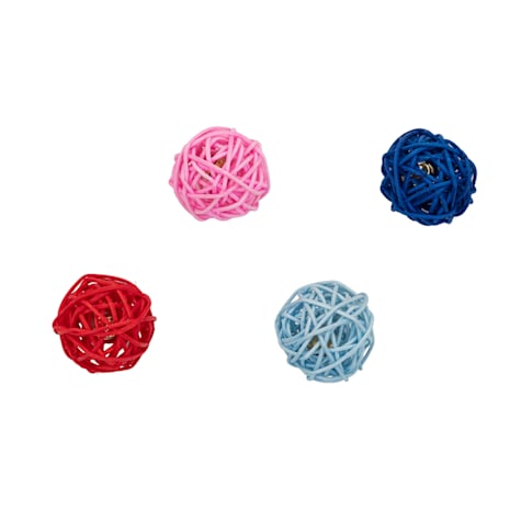 Draper James Wicker Ball Cat Toy