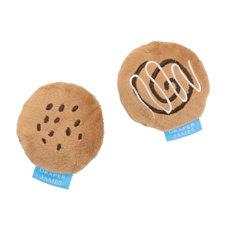 Draper James Cookie & Cinnamon Roll Cat Toy Set