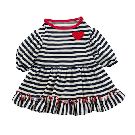 Draper James Striped Heart Dog Dress