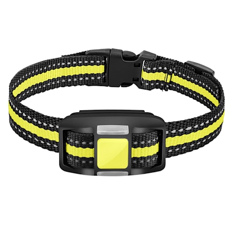 Pet Life Yellow Yard-Trek 1-to-2 Dog 550 Yard Range 16-Level Vibration and Sound Training Dog Collar Additional Receiver