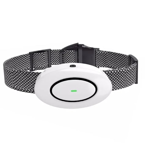 Pet Life Black/White Barksafe LED 1-to-3 Dog 1,200 Foot Range 7-Level Vibration & Sound Training Dog Collar Additional Receiver