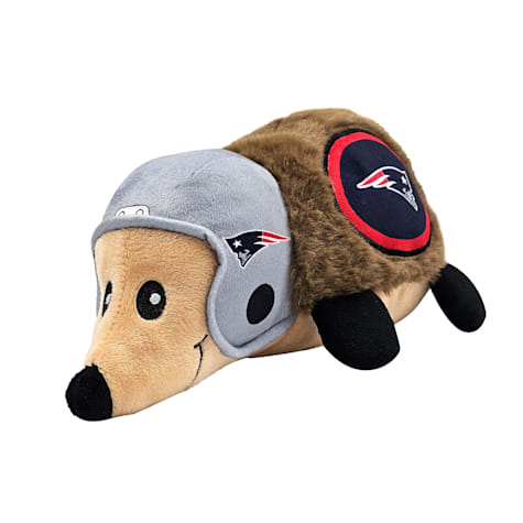 Pets First NFL New England Patriots Hedgehog Dog Toy