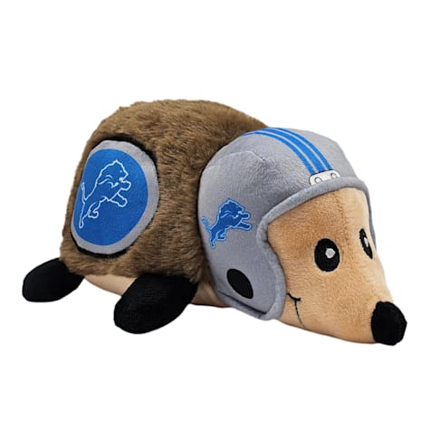 Pets First NFL Detroit Lions Hedgehog Dog Toy