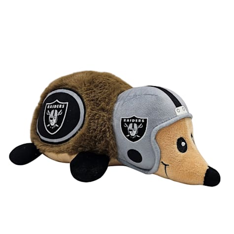 Pets First NFL Las Vegas Raiders Hedgehog Dog Toy