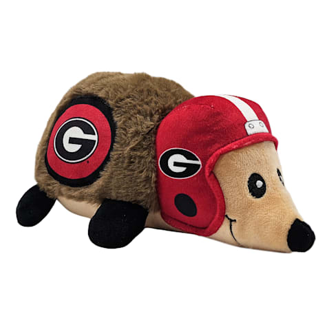 Pets First NCAA Georgia Hedgehog Dog Toy