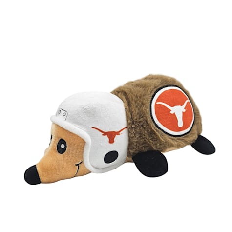 Pets First NCAA Texas Hedgehog Dog Toy