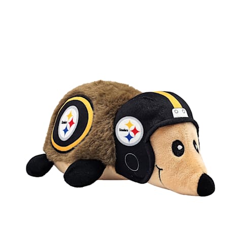 Pets First NFL Pittsburgh Steelers Hedgehog Dog Toy