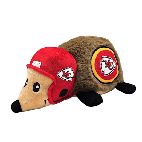 Pets First NFL Kansas City Chiefs Hedgehog Dog Toy
