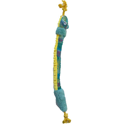 Bark-A-Boo Snake Rope Spine Dog Toy