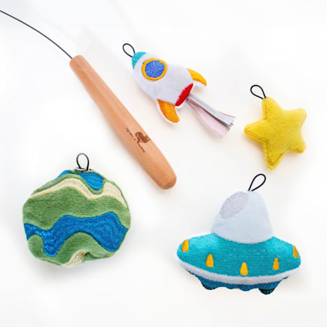 Friends of Normie Cat Wand with Attachments