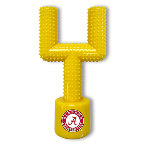 Pets First NCAA Alabama Goal Chew Dog Toy