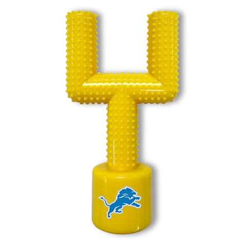 Pets First NFL Detroit Lions Goal Chew Dog Toy