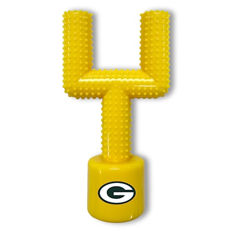 Pets First NFL Green Bay Packers Goal Chew Dog Toy