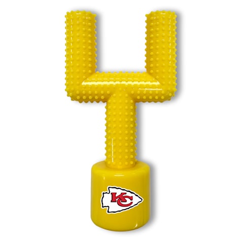 Pets First NFL Kansas City Chiefs Goal Chew Dog Toy