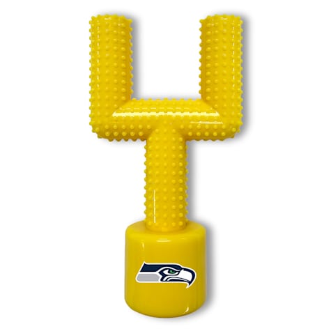 Pets First NFL Seattle Seahawks Goal Chew Dog Toy
