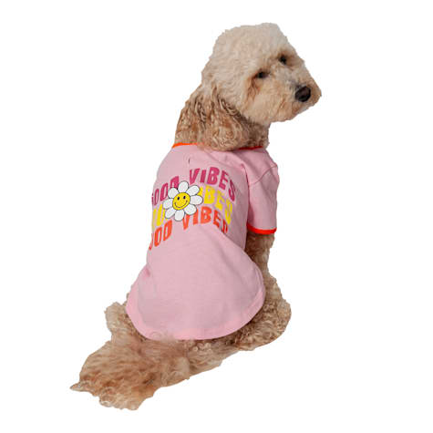 Pet Posse Good Vibes Pet T-Shirt