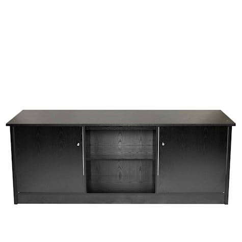 North American Pet Products 125-Gallon Black Wooden Aquarium Stand