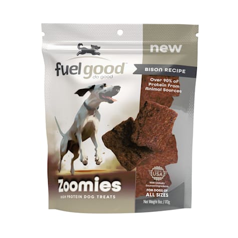 Fuel Good Zoomies Bison High Protein Dog Treats