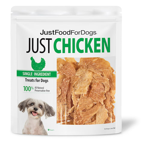 JustFoodForDogs Snacks Chicken Breast Dog Treats