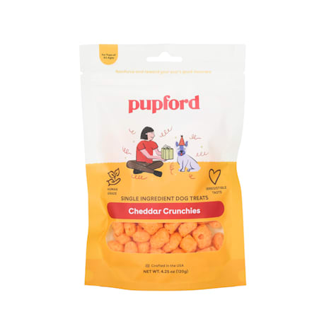 Pupford Cheddar Crunchies Dog Treats