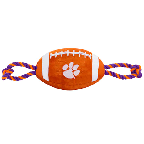 Pets First Clemson Football Rope Dog Toy