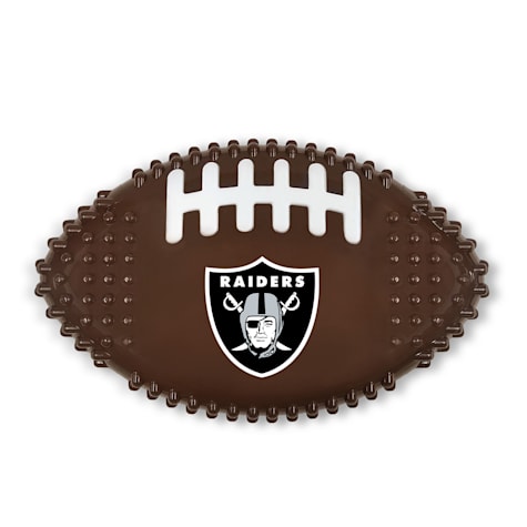 Pets First Las Vegas Raiders Football Mega Chew Dog Toy