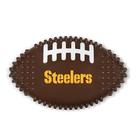 Pets First Pittsburgh Steelers Football Mega Chew Dog Toy