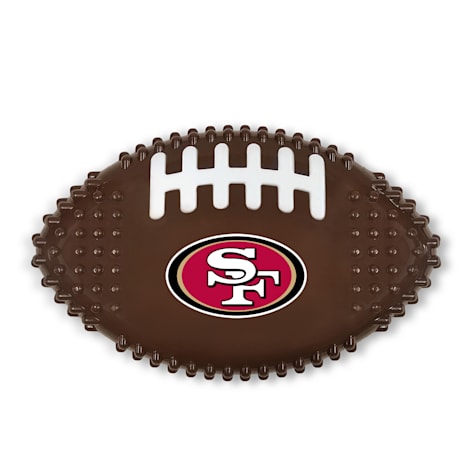 Pets First San Francisco 49ers Football Mega Chew Dog Toy