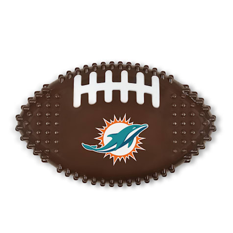 Pets First Miami Dolphins Football Mega Chew Dog Toy