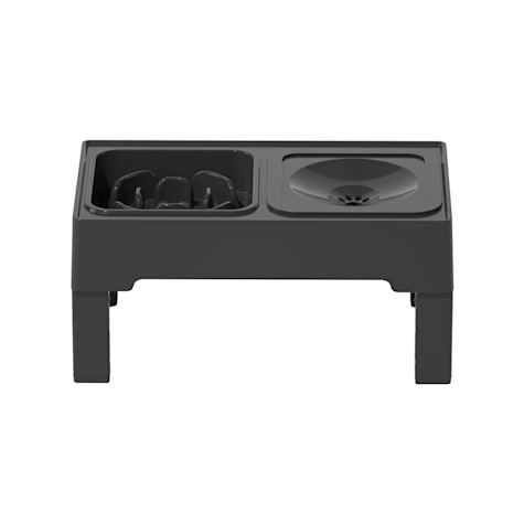 ELS Pet 2 in 1 Elevated Feeding Station for Dogs (Slow Bowl + Floating Bowl)