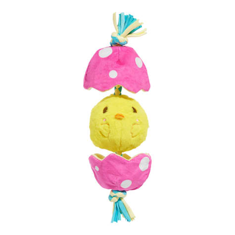Bark Peep-A-Bird Easter Plush Dog Toy