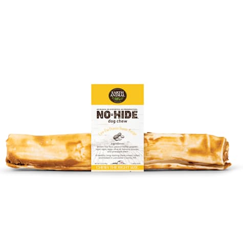 Earth Animal No-Hide Rolls Peanut Butter Vegetarian Recipe Natural Rawhide Alternative Dog Chew