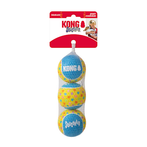 KONG Spring SqueakAir Dotted Balls Dog Toy