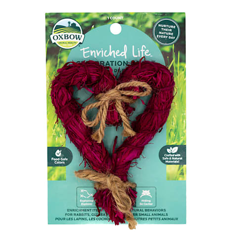 Oxbow Animal Health Enriched Life Celebration Heart Small Animal Chew