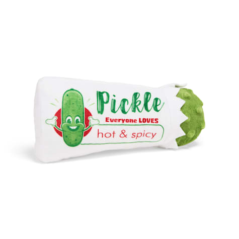 Petco Plush Pickle Bag Dog Toy
